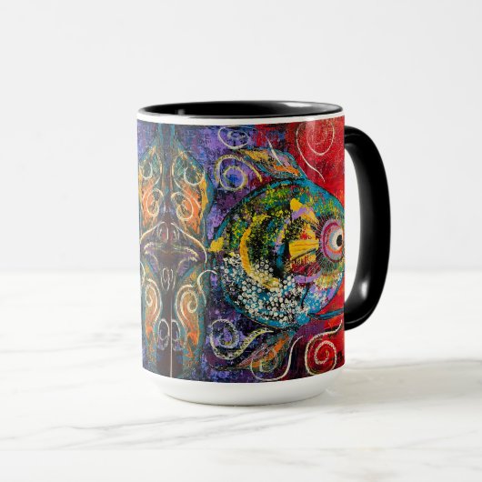 Mok vis (Voorkant rechts)