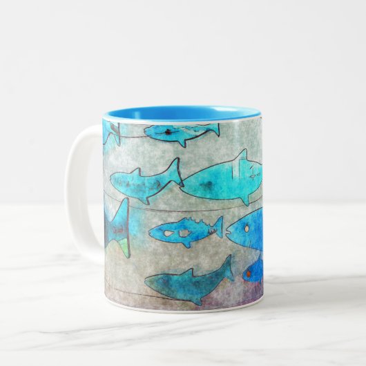 Mok viskoffie (Voorkant links)