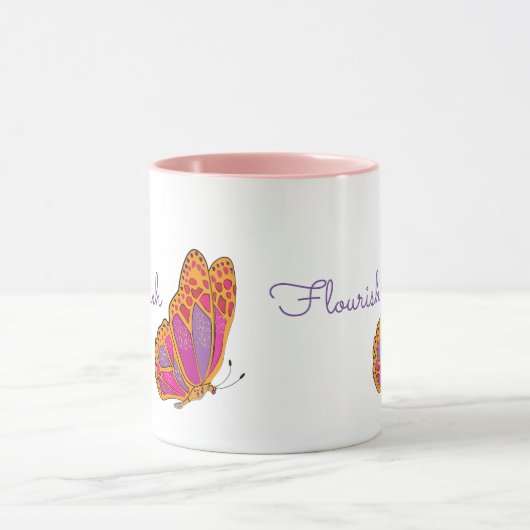 mok "Vlaanvlinder" (Midden)