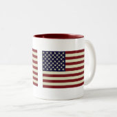 Mok  vlag met titel (Voorkant rechts)