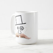 Mok Vlees Mustache (Voorkant links)