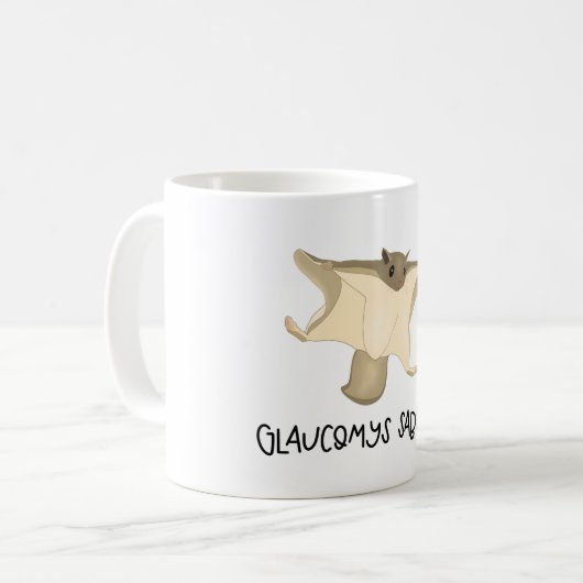 Mok vliegende eekhoorn (Voorkant links)