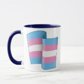 Mok vliegende trans-Pride (Links)