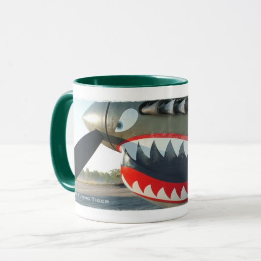 Mok vliegende trekkers (Voorkant links)