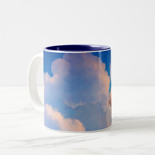 mok vliegende varkenskoffie (Voorkant links)