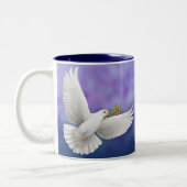 Mok vliegende vredesduif (Links)