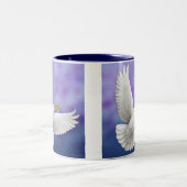 Mok vliegende vredesduif (Center)