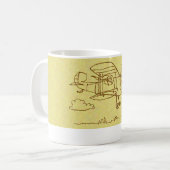 Mok vliegmachine (Voorkant links)