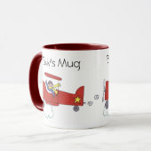 Mok vliegtuigpiloot (Voorkant links)