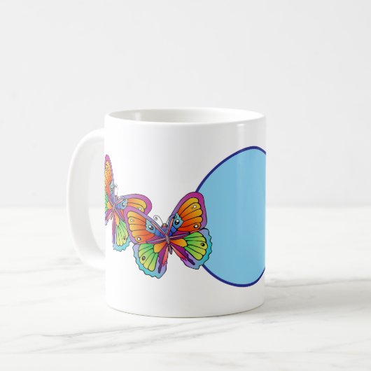 Mok vlinder (Voorkant links)