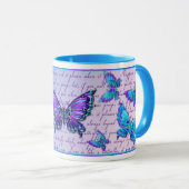 Mok vlinder (Voorkant rechts)