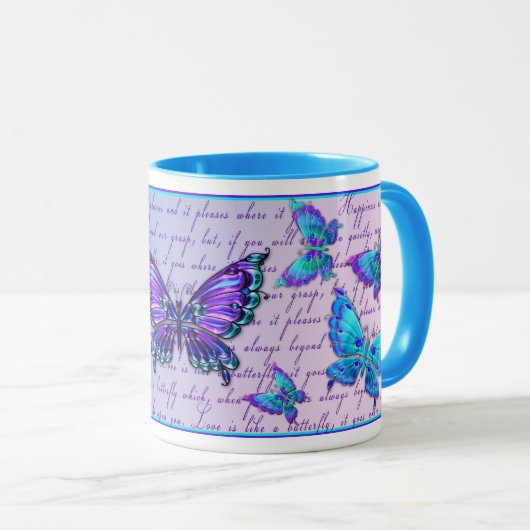 Mok vlinder (Voorkant rechts)