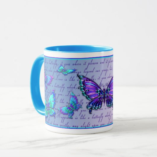 Mok vlinder (Voorkant links)