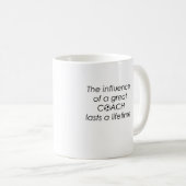 Mok voetbal coach (Voorkant rechts)