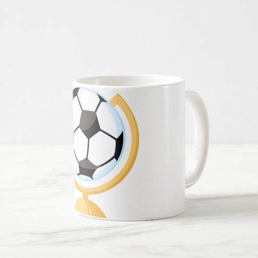 mok voetbal Wereldbol (Voorkant rechts)