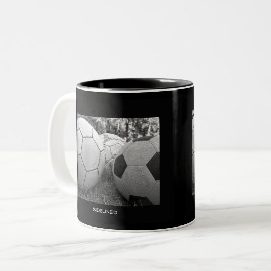 Mok voetbalkoffie (Voorkant links)