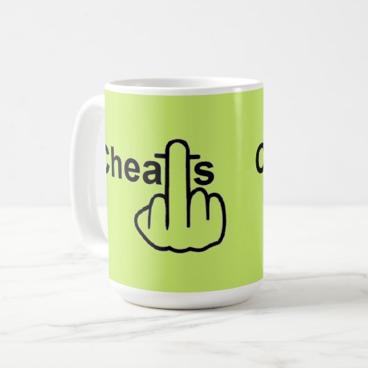 Mok Vogelfluitje op kop (Voorkant links)