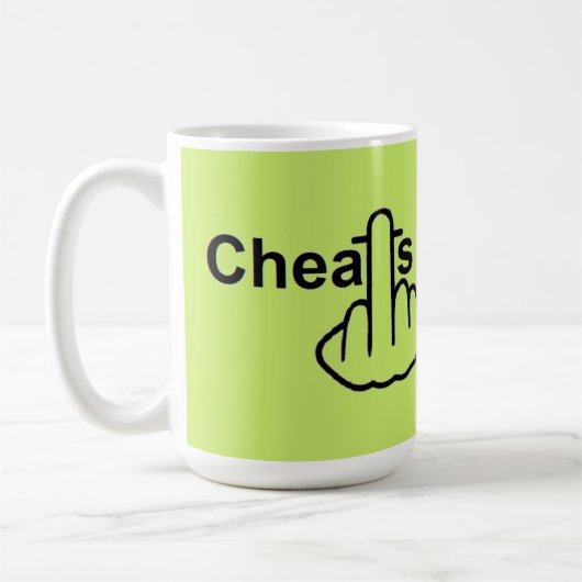 Mok Vogelfluitje op kop (Links)