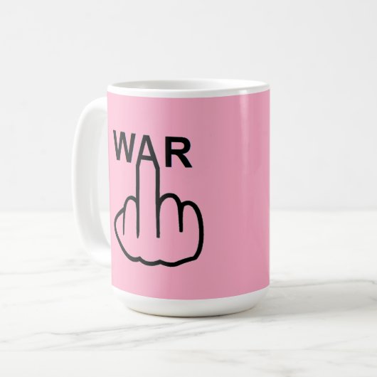 Mok vogeloorlog is verschrikkelijk (Voorkant links)