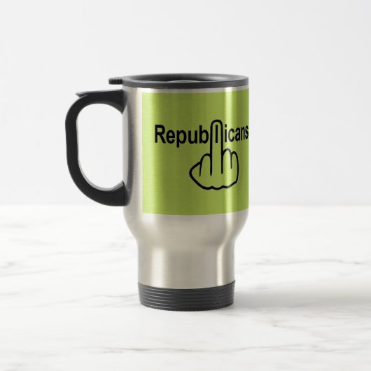 Mok vogels die republikeinen uitstrooien (Links)