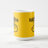 Mok vogelvullende dioten omdraaien (Center)