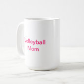 Mok Volleyball mama koffie (Voorkant links)