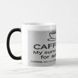 Mok volwassenenhumor - CAFFEINE: Mijn overlevingsd