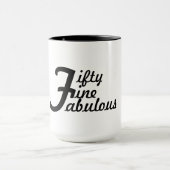Mok voor 50 fijnstof en Fabulous Coffee (Midden)