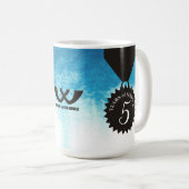 Mok voor 5-jaars mijlpaaltoekenning werknemers (Voorkant rechts)