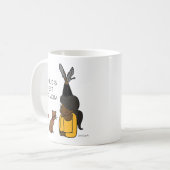 Mok voor aangepaste kattenkoffie (Voorkant links)