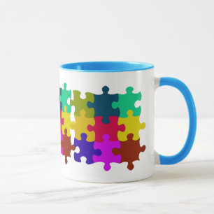 Mok voor aangepaste puzzel