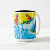 Mok voor afpersing van koffie (Voorkant rechts)