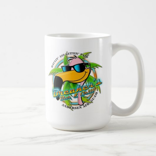 Mok voor alleen zwarte koffie van de breekster (Rechts)