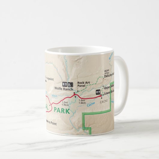 Mok voor arcering (Voorkant rechts)