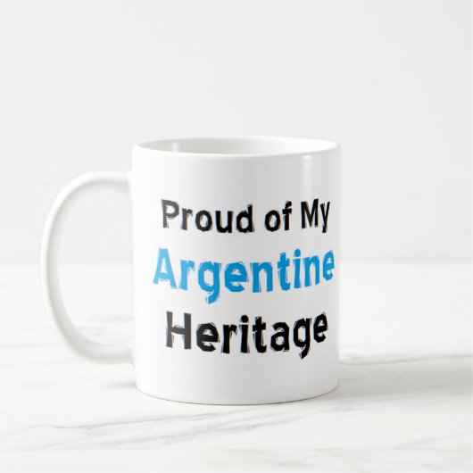 mok voor argentinië - erfgoed koffie (Links)