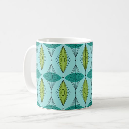 Mok voor atoomogeen en Starbursts (Voorkant links)