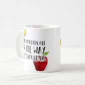 Mok voor basisschoolleraar koffie (Voorkant links)