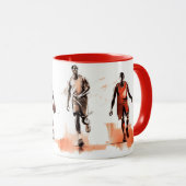 Mok voor basketbal (Voorkant rechts)