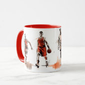Mok voor basketbal (Voorkant links)