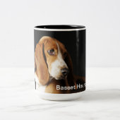 Mok voor Basset hound-koffie (Center)