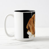 Mok voor Basset hound-koffie (Links)