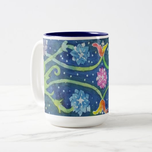 mok voor batiktapijten (Voorkant links)