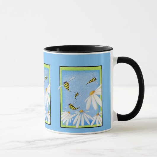 Mok voor bee Happy Daisies (Rechts)