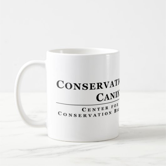 Mok voor beschermende kanine "Tucker" koffie (Links)