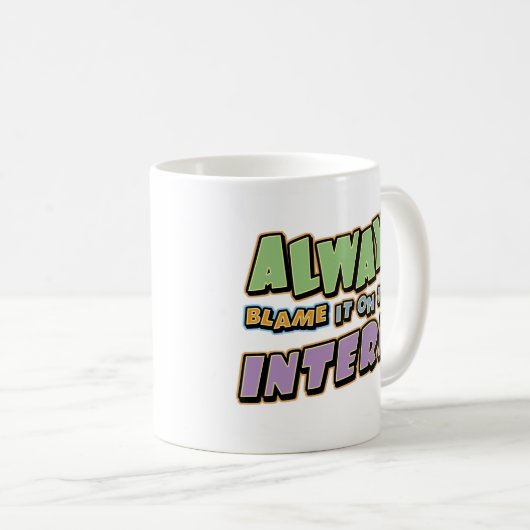 Mok voor Blame Intern (Voorkant rechts)