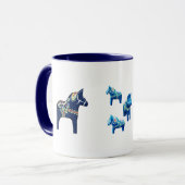 Mok voor blauwpaarden (Voorkant links)