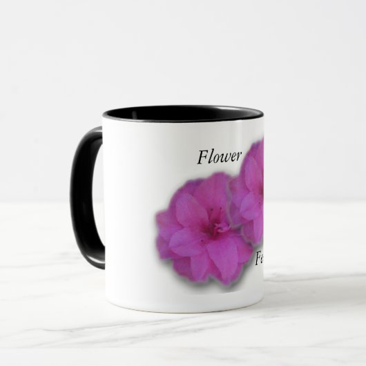 Mok voor bloem (Voorkant links)