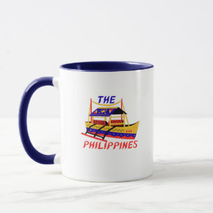 Mok voor bootkoffie in de Filipijnen