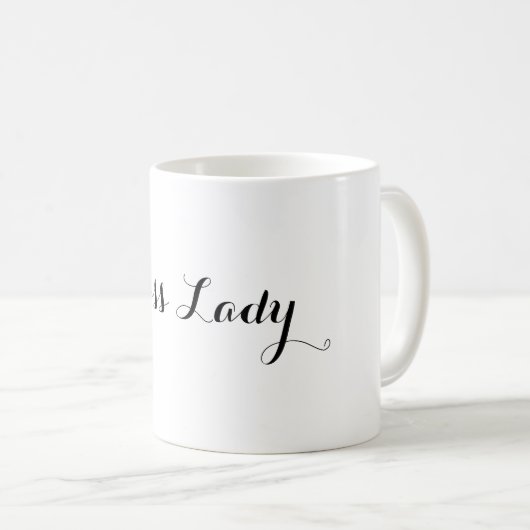 Mok voor BOSS LADIES Lady COFFEE (Voorkant rechts)