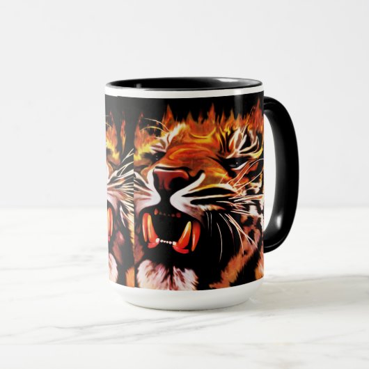 Mok voor brandkrachttijger (Voorkant rechts)